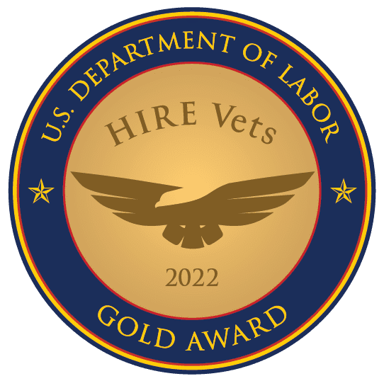 HVMPD-gold 2022 Sabre Systems, Inc., Receives Veteran Employer Award from the U.S. Department of Labor